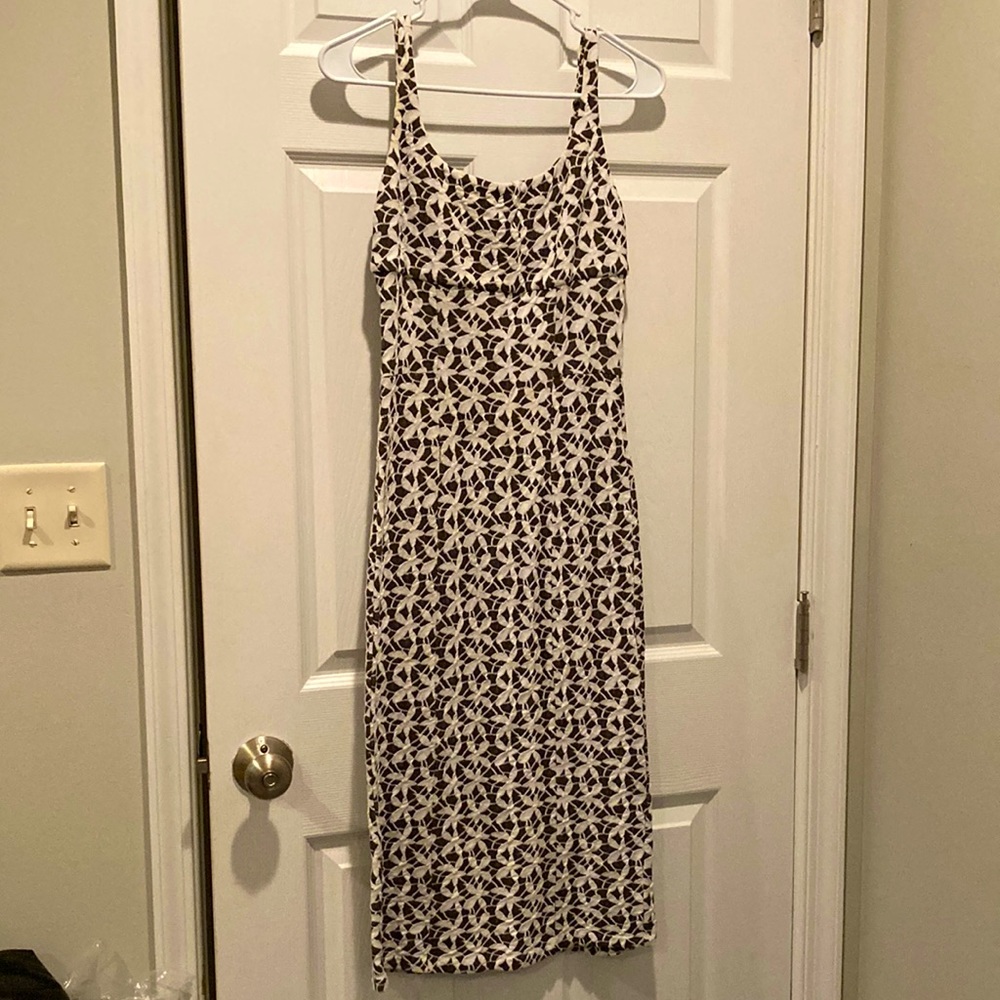 DVF Bridget cotton bodycon midi dress, Sz 2
